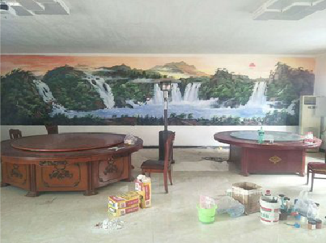 西充墙绘-写实风景