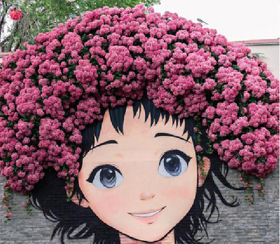 西充墙体彩绘-网红墙打卡