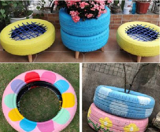 西充墙体彩绘-变废为宝