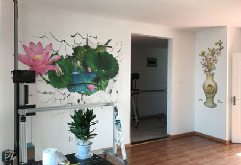 西充墙体彩绘相比墙纸的优势。