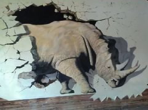 西充在墙绘中，如何绘制3D效果？