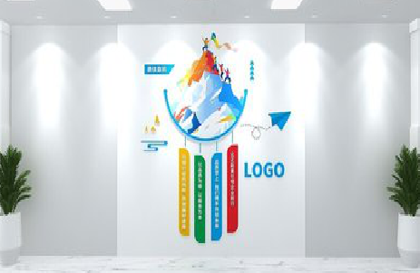 西充公司企业形象墙的工艺材料有哪些？